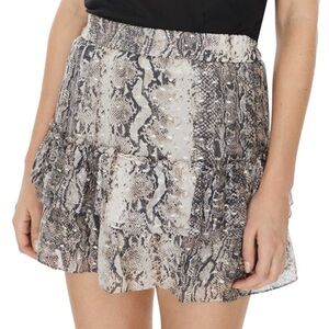 Generation Love NWT Audrina Python Mini Skirt - M
